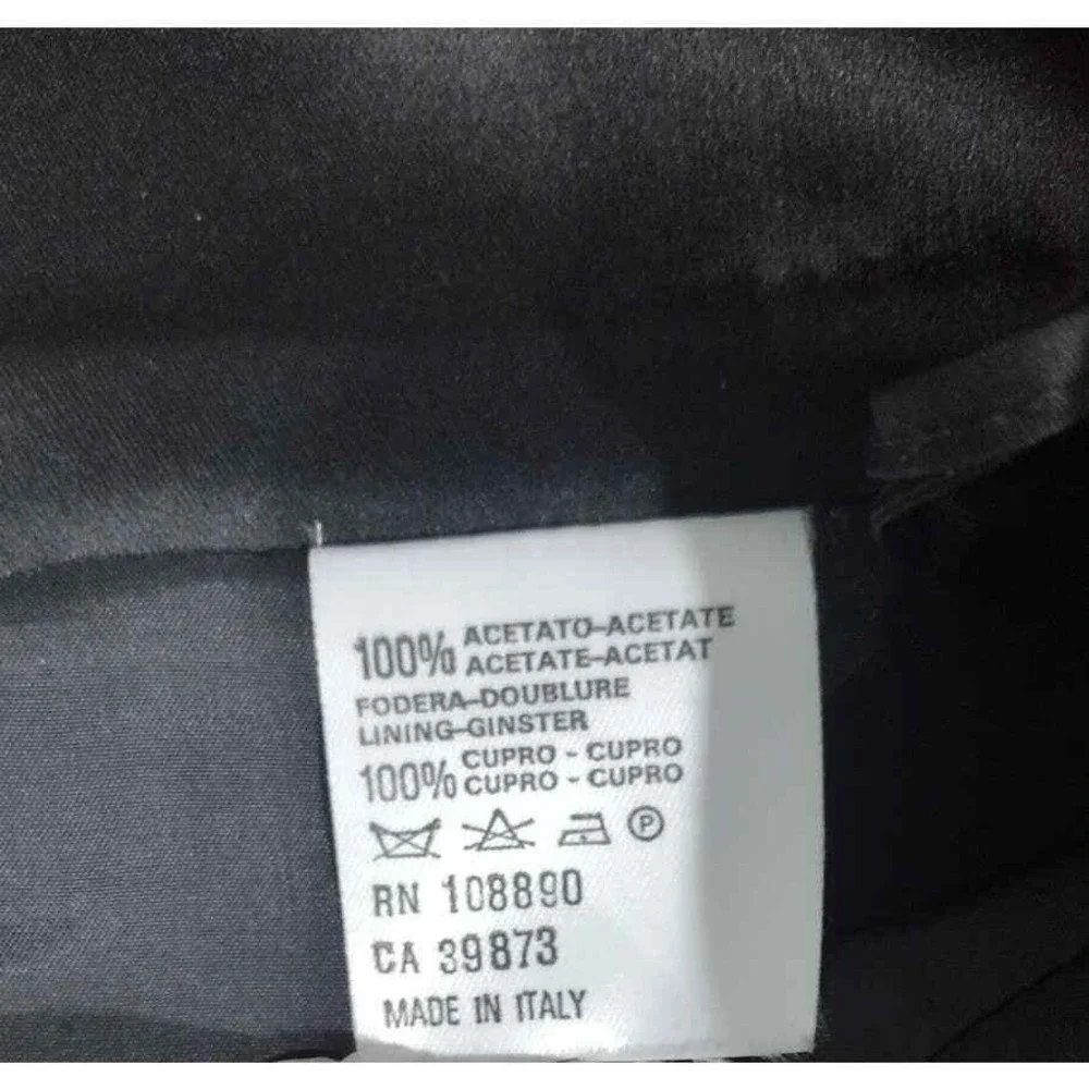 Kulson Italy Pleated Satin Fully Lined Mini‎ Skirt, Black, Italian Size 40 (4)